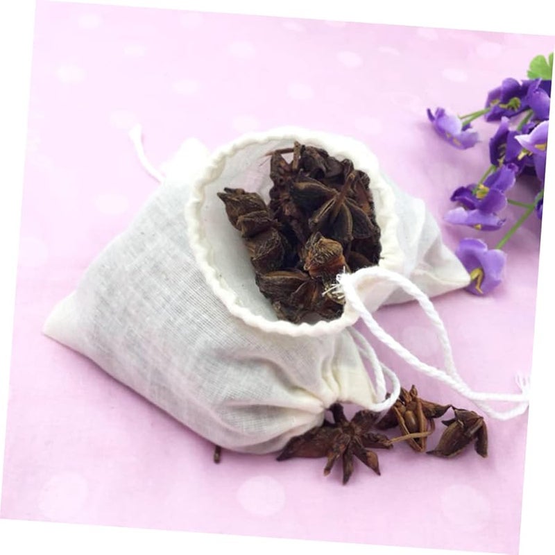 STOBAZA 100 Micron Fine Mesh Filter Bag Drawstring Strainer for Cooking Tea and Medicine - Image 3